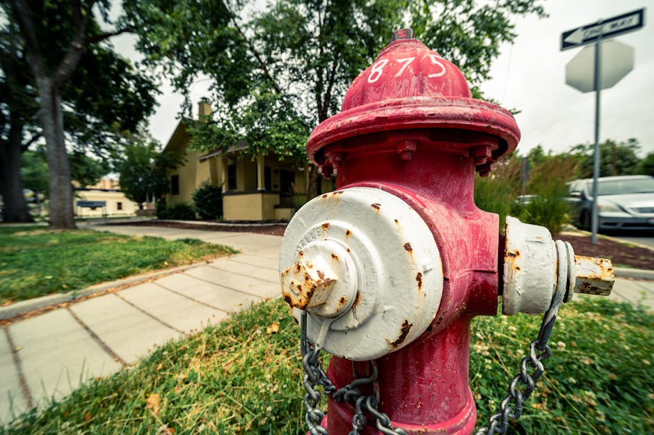 Fire hydrant representing resource availability and pressure management